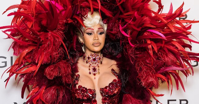 cardi b joe goldberg gift cap letter