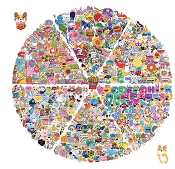 Charon Mini Sticker Pack (600 Pieces)