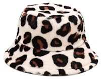 Umeepar Winter Faux Fur Bucket Hat