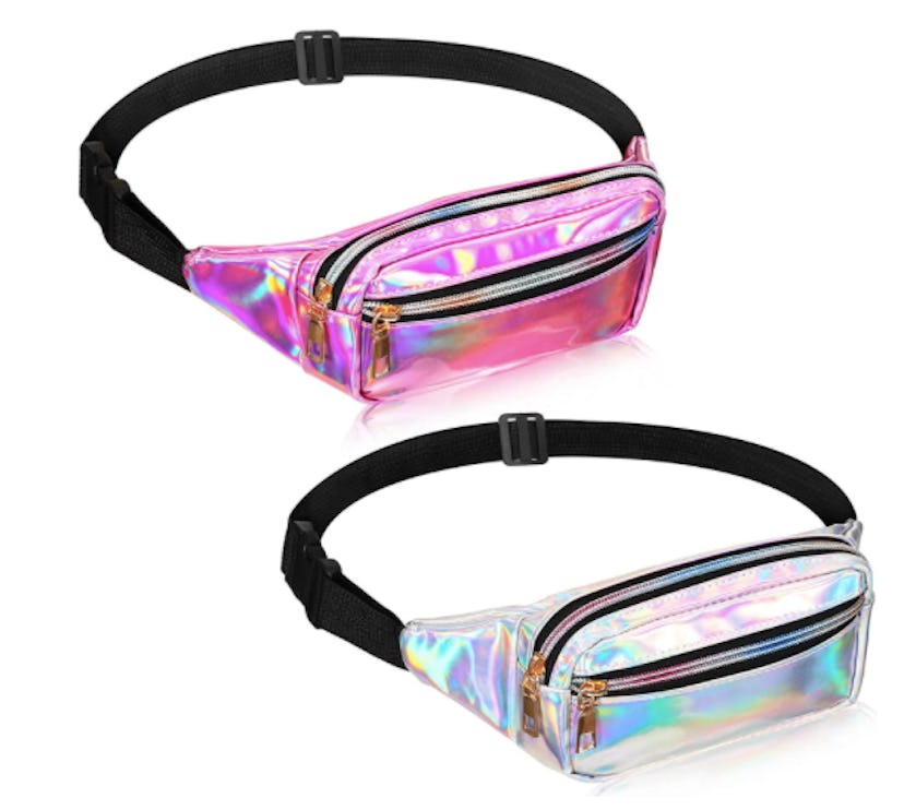 Weewooday Shiny Fanny Packs (2-Pack)