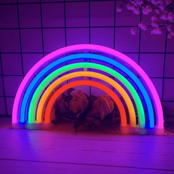 eyeJOY Rainbow Neon Sign