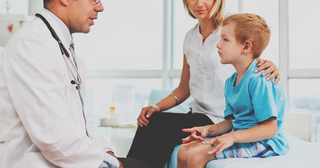 Penile adhesion diagnosis at the pediatrician.
