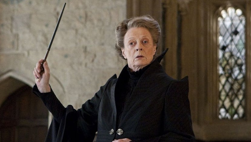 Minerva McGonagall in 'Harry Potter' — female Harry Potter characters