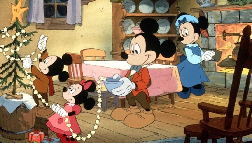 Scene from 'Mickey's Christmas Carol' — '80s Christmas movies