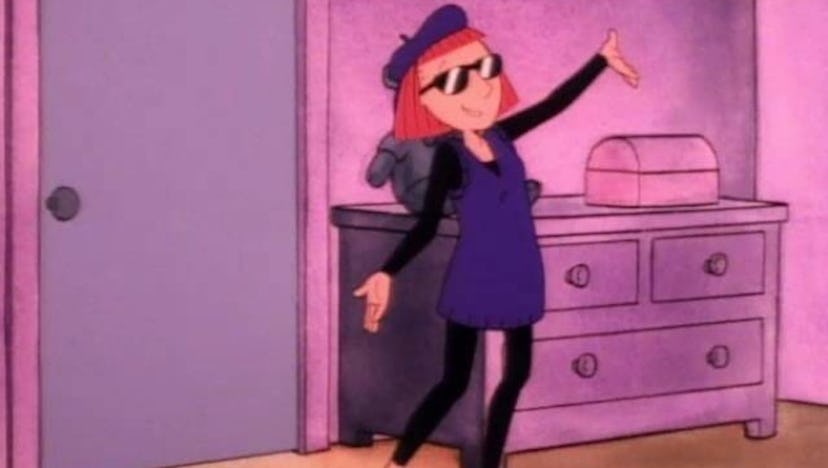 Judy from 'Doug' — cartoon characters with glasses