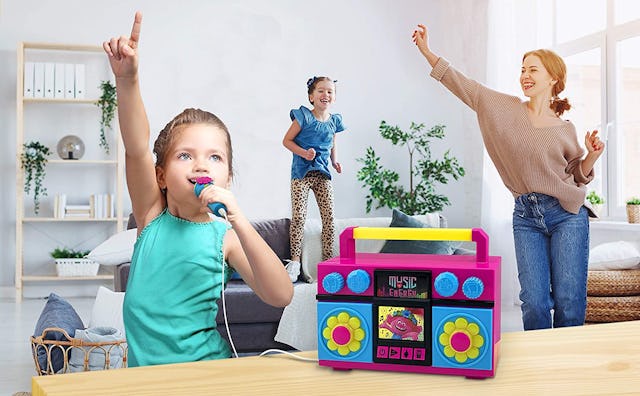 eKids Trolls World Tour Sing Along Boom Box