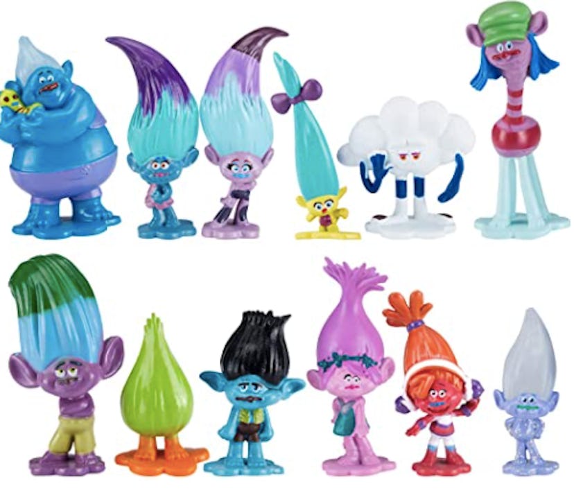 Hion Trolls World Tour Mini Dolls (12 Pieces)