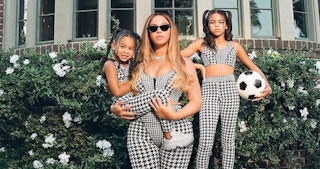 rumi carter in halls of ivy campaign beyonce daughtersr