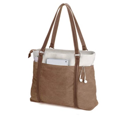 BAG WIZARD Women Leather Handbags Shoulder Purses Designer Tote Bag Top Handle Bag for Work Travel Business Shopping