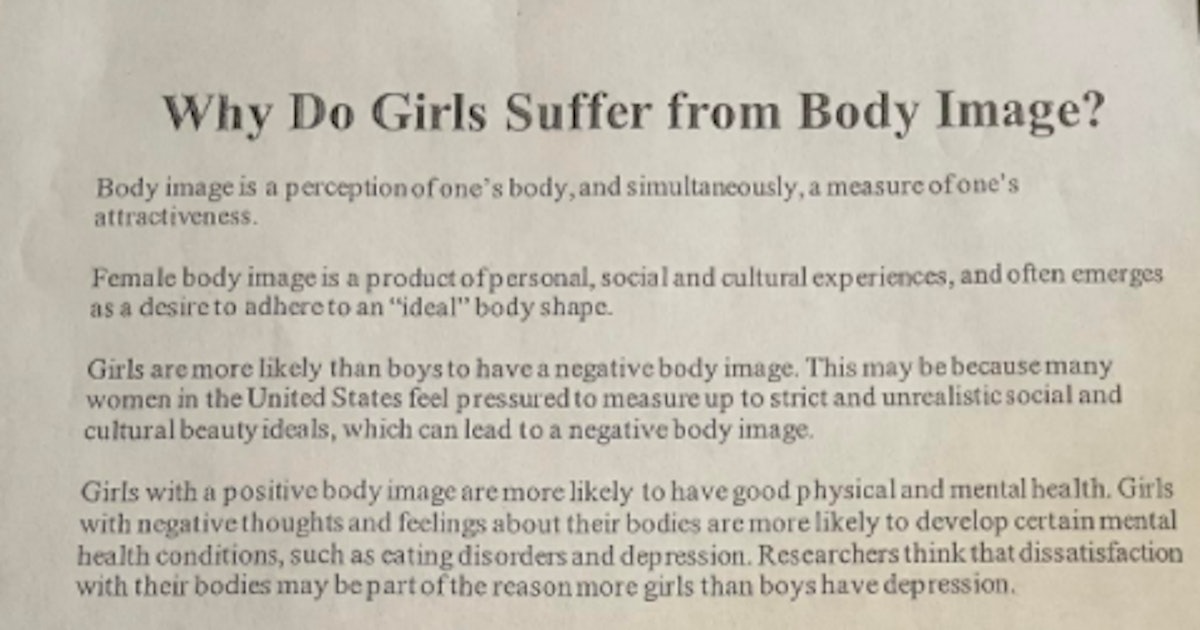 Middle School Offered Girls Free Shapewear To Help With 'Body Image Issues