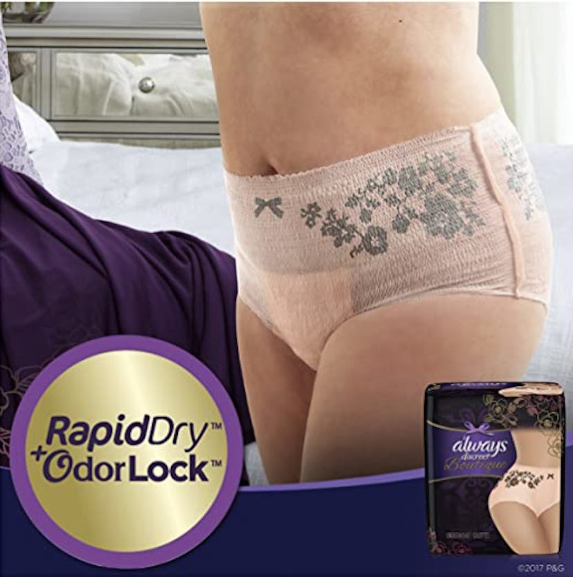 Always Discreet Boutique Disposable Incontinence & Postpartum Underwear 