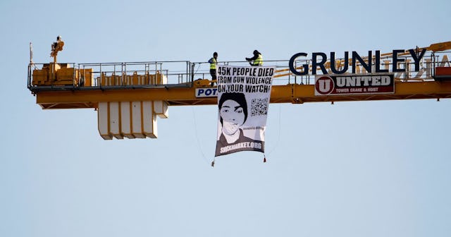 manuel oliver protests on anniversary of sons death parkland shooting