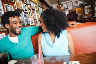 couple out to do dinner without kids