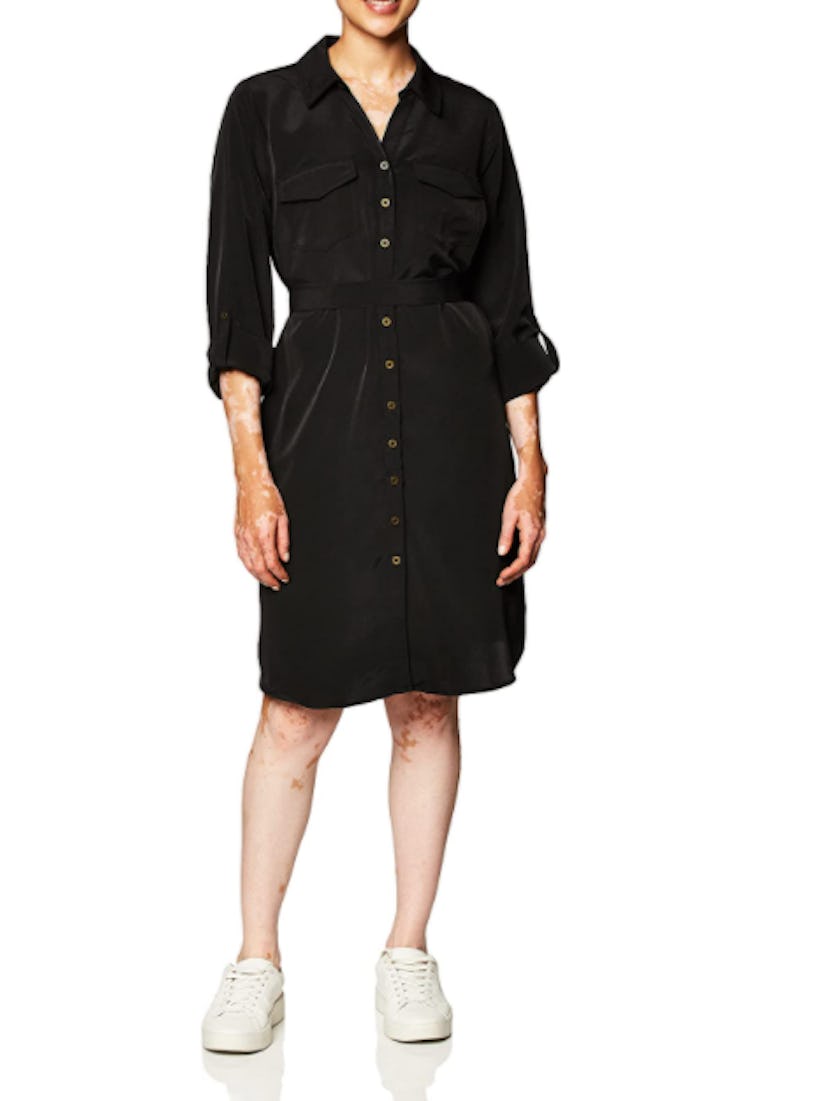 Motherhood Maternity Collared Shirt Dress