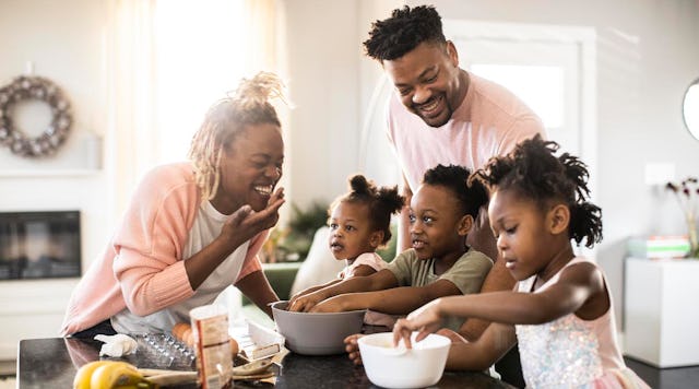 family with stimulating environment lowered health risks