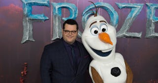 Josh Gad and Olaf