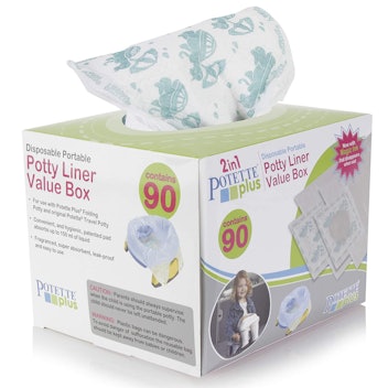 Kalencom Potette Plus Potty Seat Liners with Magic Disappearing Ink