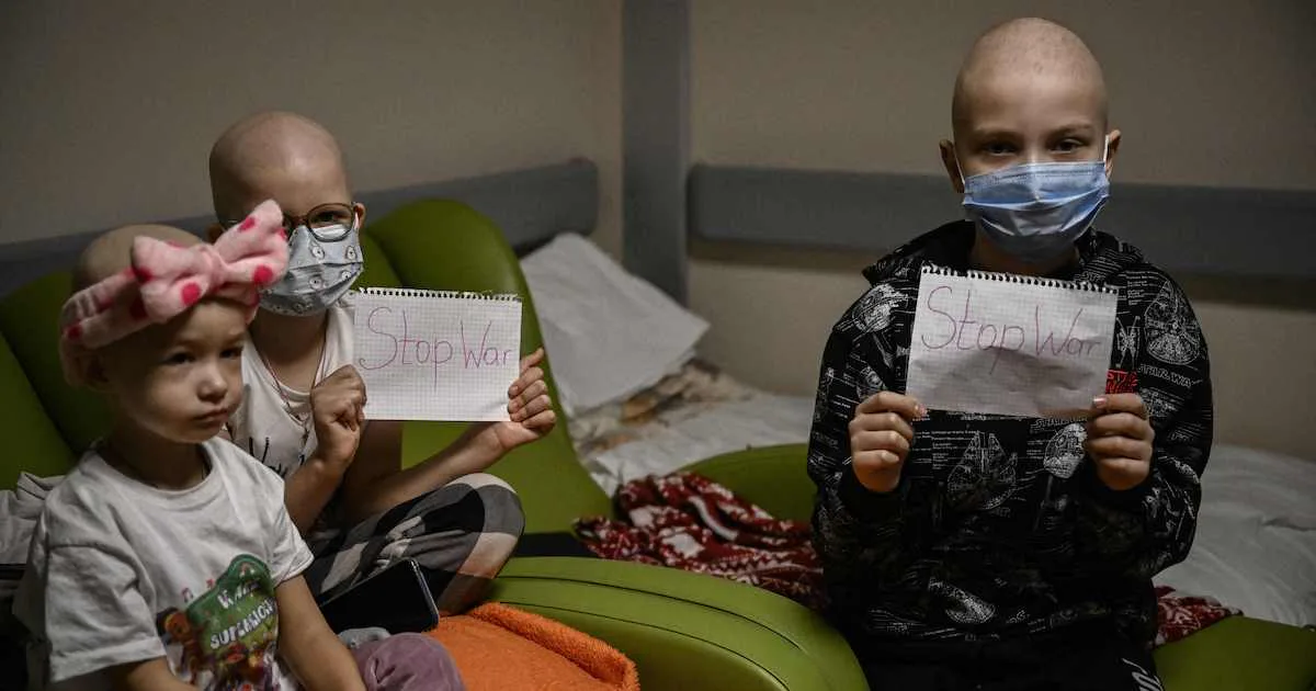 Ukrainian Parents Are Transfusing Their Own Blood To Their Kids With Cancer