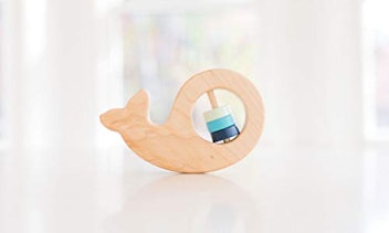 Bannor Toys Whale Wooden Rattle