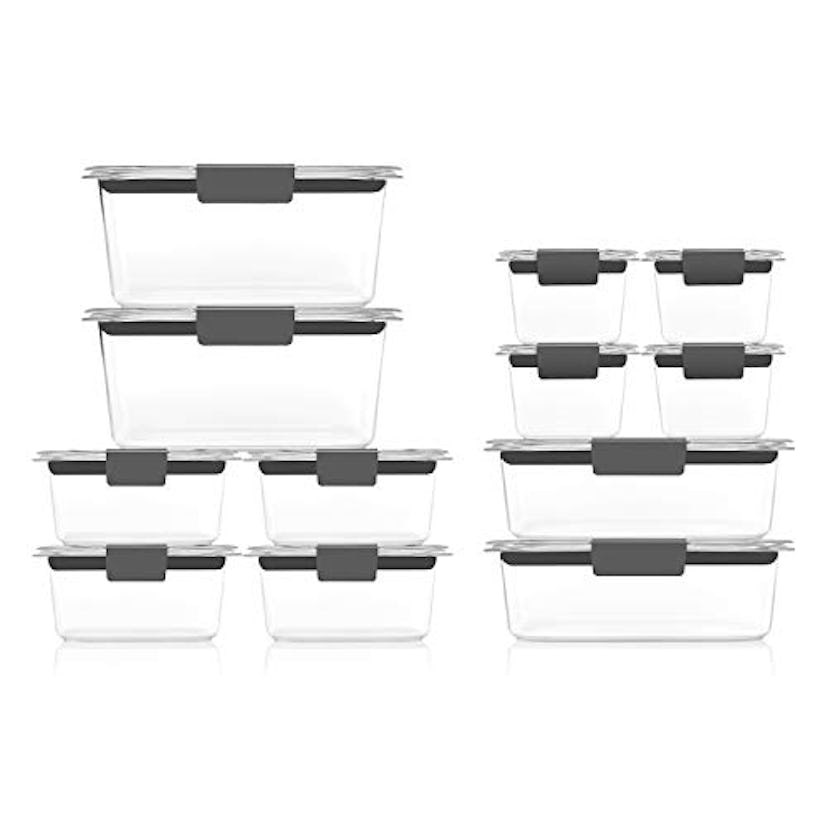 Rubbermaid Brilliance Storage 24-Piece Food Containers