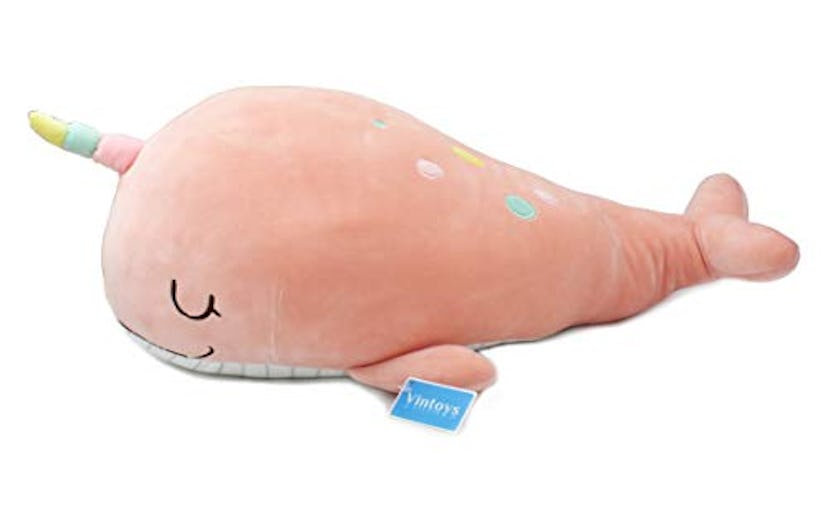 Vintoys Narwhal Plush Pillow