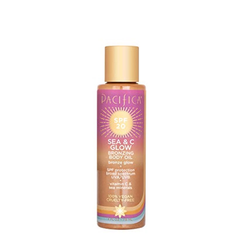 Pacifica Sea & C Glow Bronzing Body Oil SPF 20