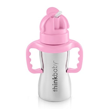 Bunnytoo Baby Sippy Cup with Straw & Spout Transition Bottle for 1