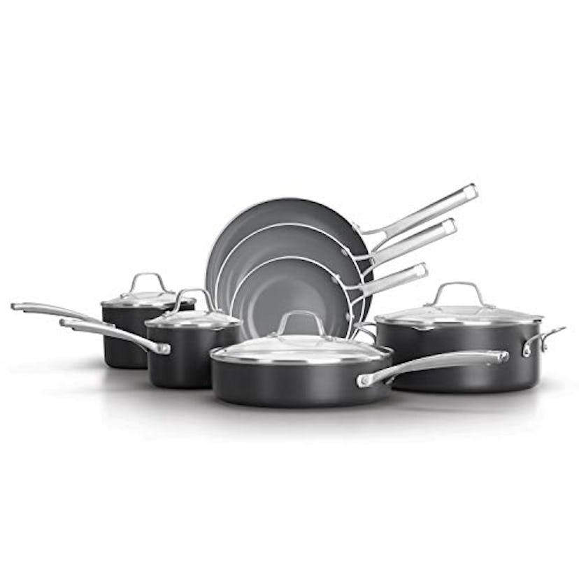 Calphalon Classic Oil-Infused Ceramic Set (11-piece)