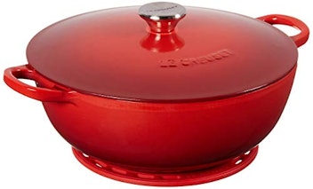 Le Creuset 4-quart Round Chef's Oven with Silicone French Trivet