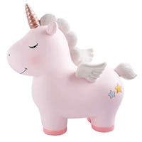 Lovely Rainbow Unicorn Piggy Bank