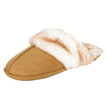 Jessica Simpson Faux Fur House Slipper