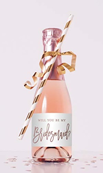 InvitationHouse Bridesmaid Proposal Wine Labels