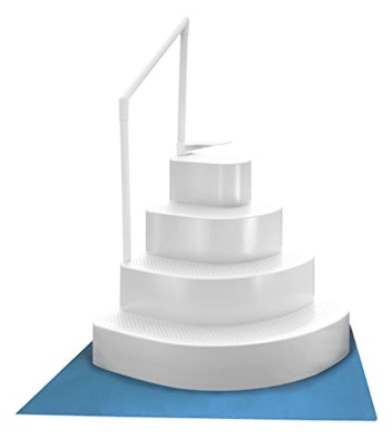 Blue Wave Wedding Cake Above Ground Pool Step