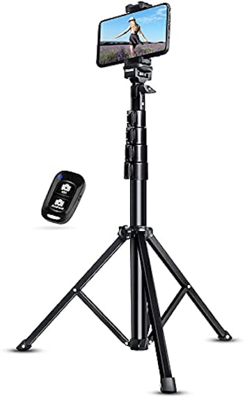 UBeesize Selfie Stick and Extendable Tripod Stand with Bluetooth Remote 