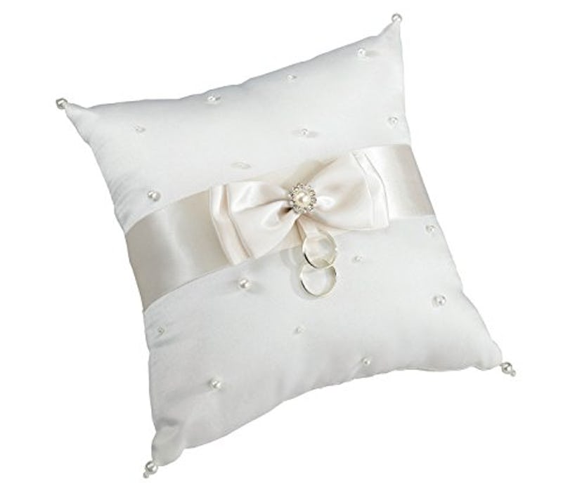 Lillian Rose Classic Satin Wedding Ring Pillow