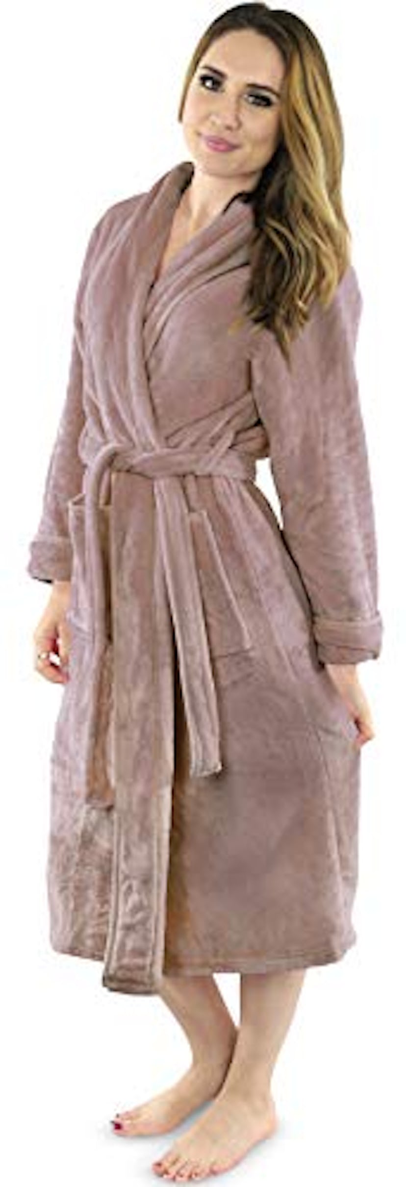 Women’s Fleece Bathrobe