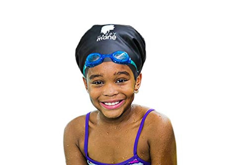 Happy Mane Silicone Swim Cap for Braids and Dreadlocks