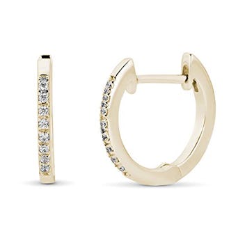 Eleganti Diamond Huggie Earrings