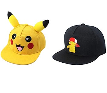 2 Set Anime Pokémon Baseball Cap