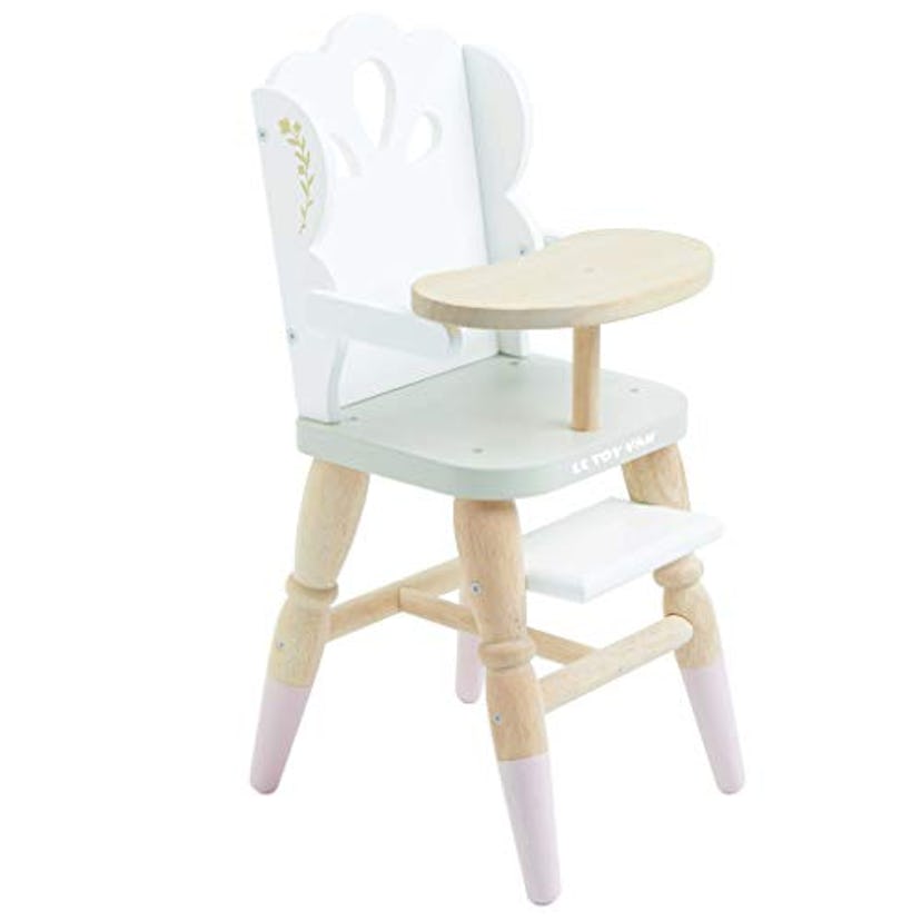 Le Toy Van Wooden Baby Doll High Chair