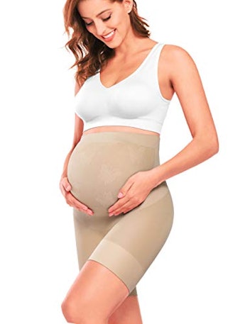 Peauty High-Waisted Mid-Thigh Pregnancy Underwear 