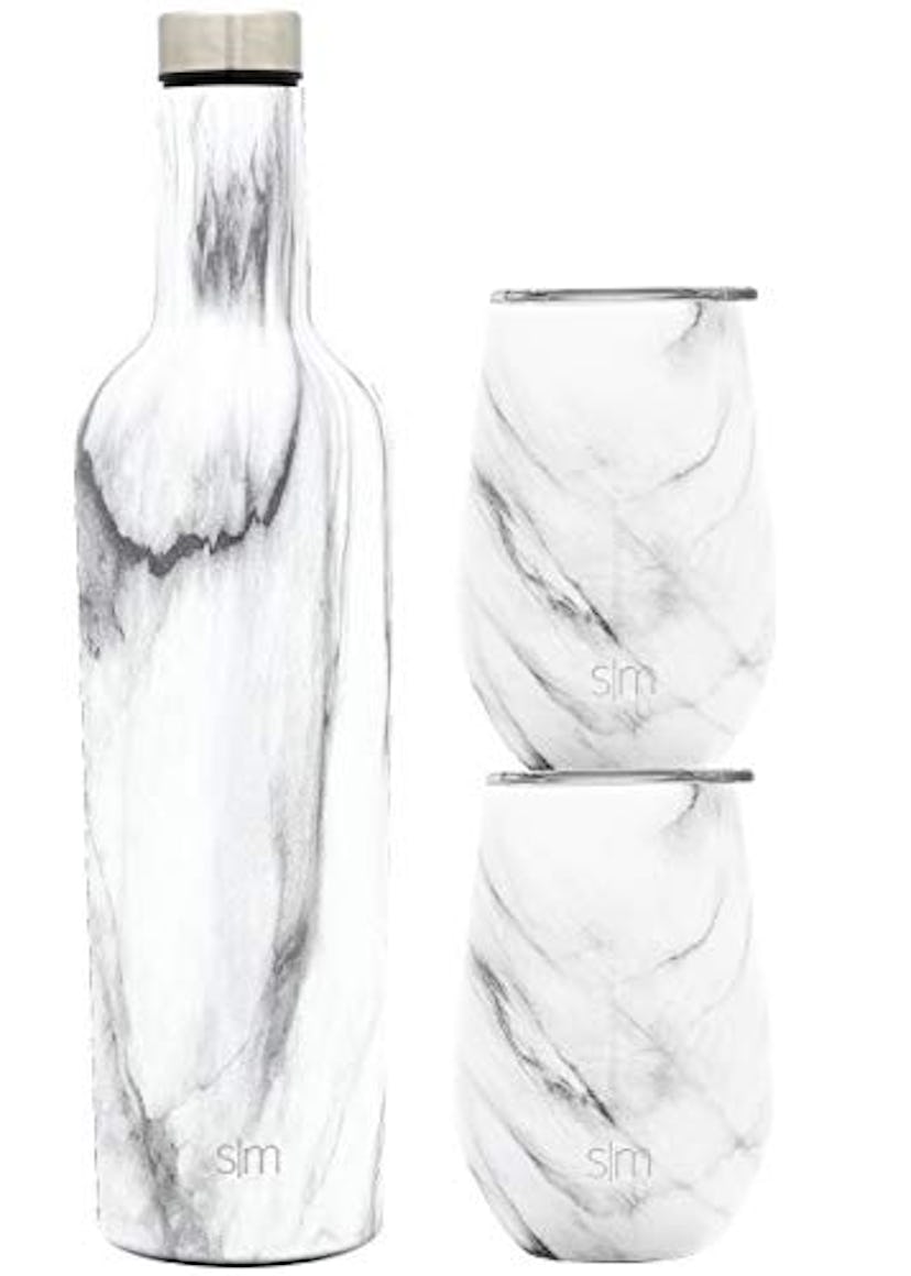 Simple Modern Wine Bundle in Marble