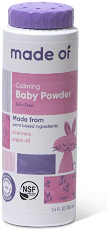 Made Of Talc-Free Organic Calming Baby Powder