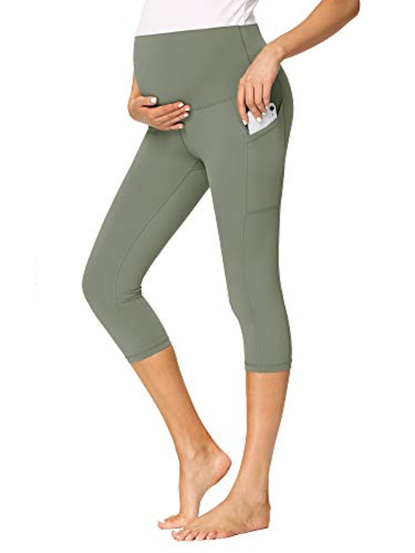 Amposh High Waisted Maternity Yoga Pants