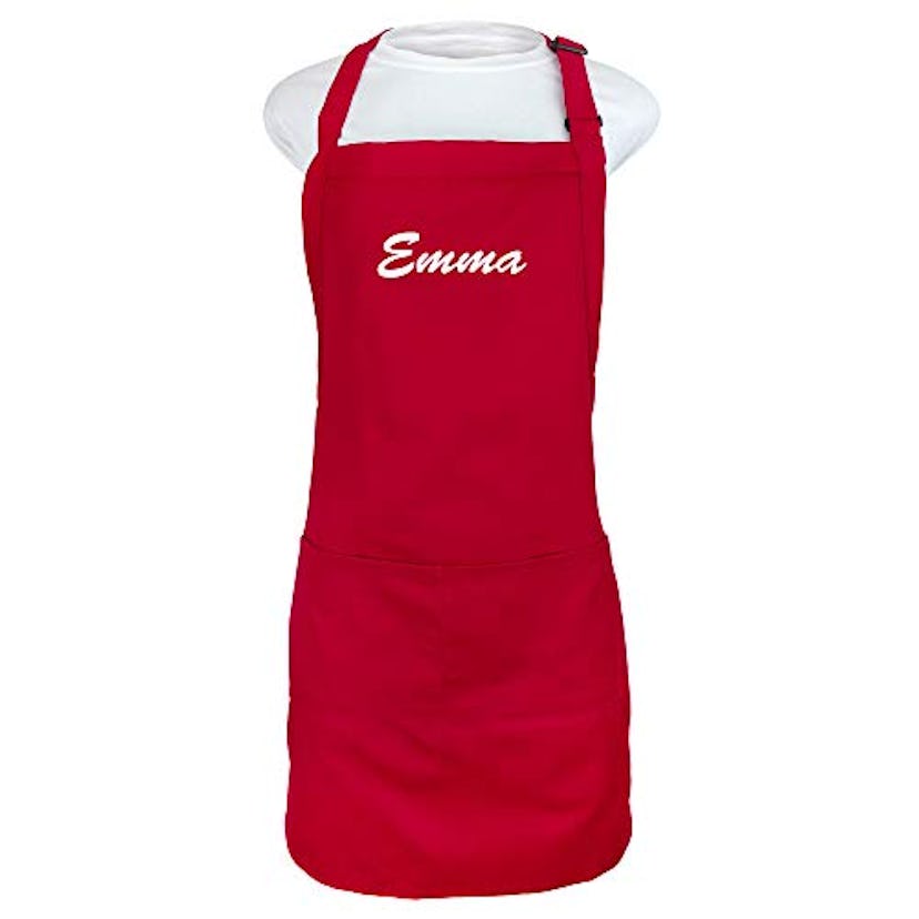 Embroidered Personalized Apron