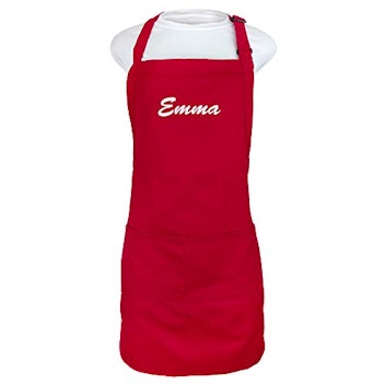 Embroidered Personalized Apron
