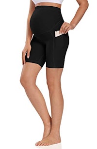 Foucome Women's Maternity Athletic Shorts