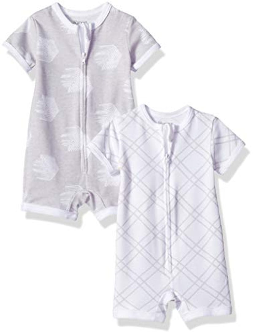 Hanes Ultimate Baby Zippin 2 Pack Rompers
