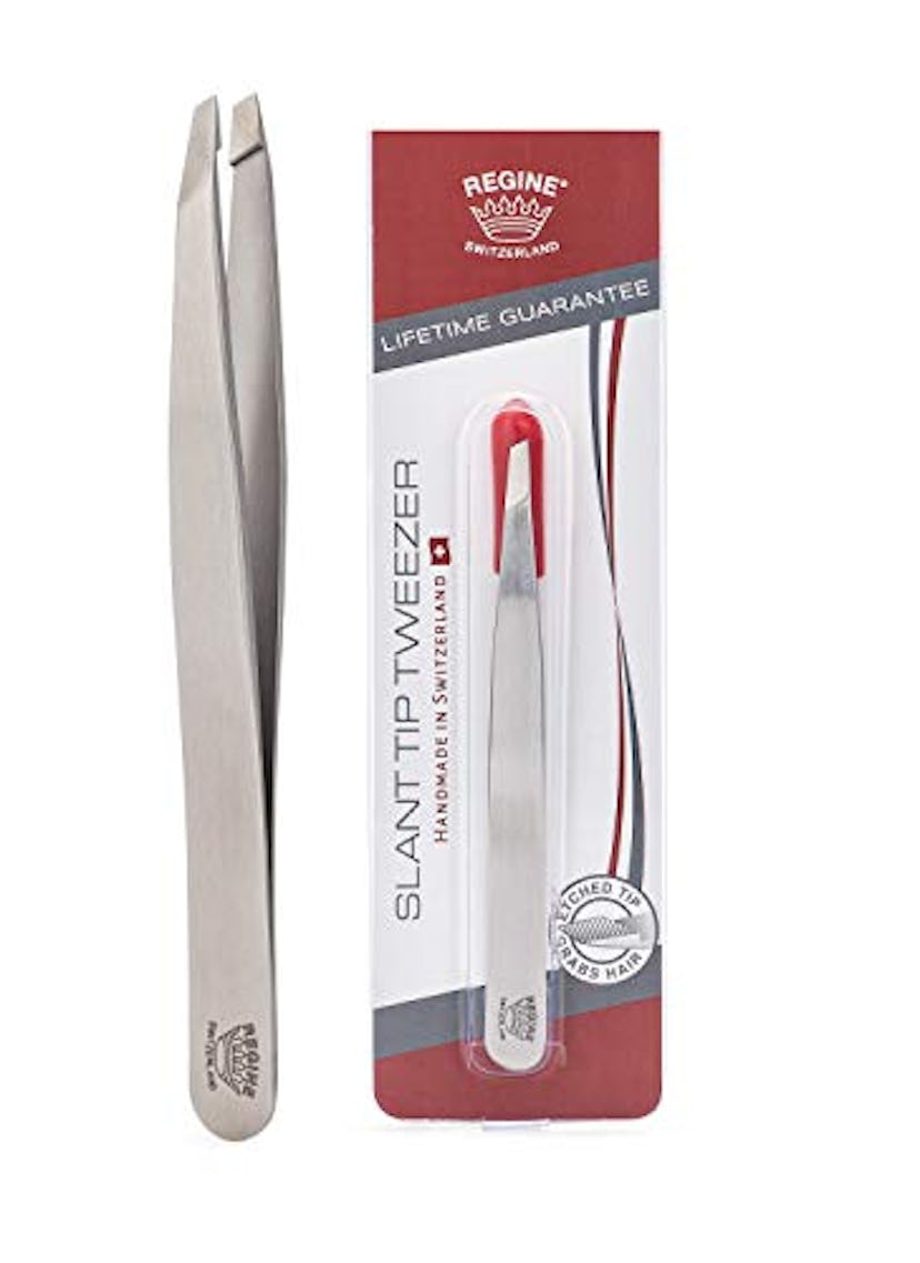 Regine Slant Tip Eyebrow Tweezer