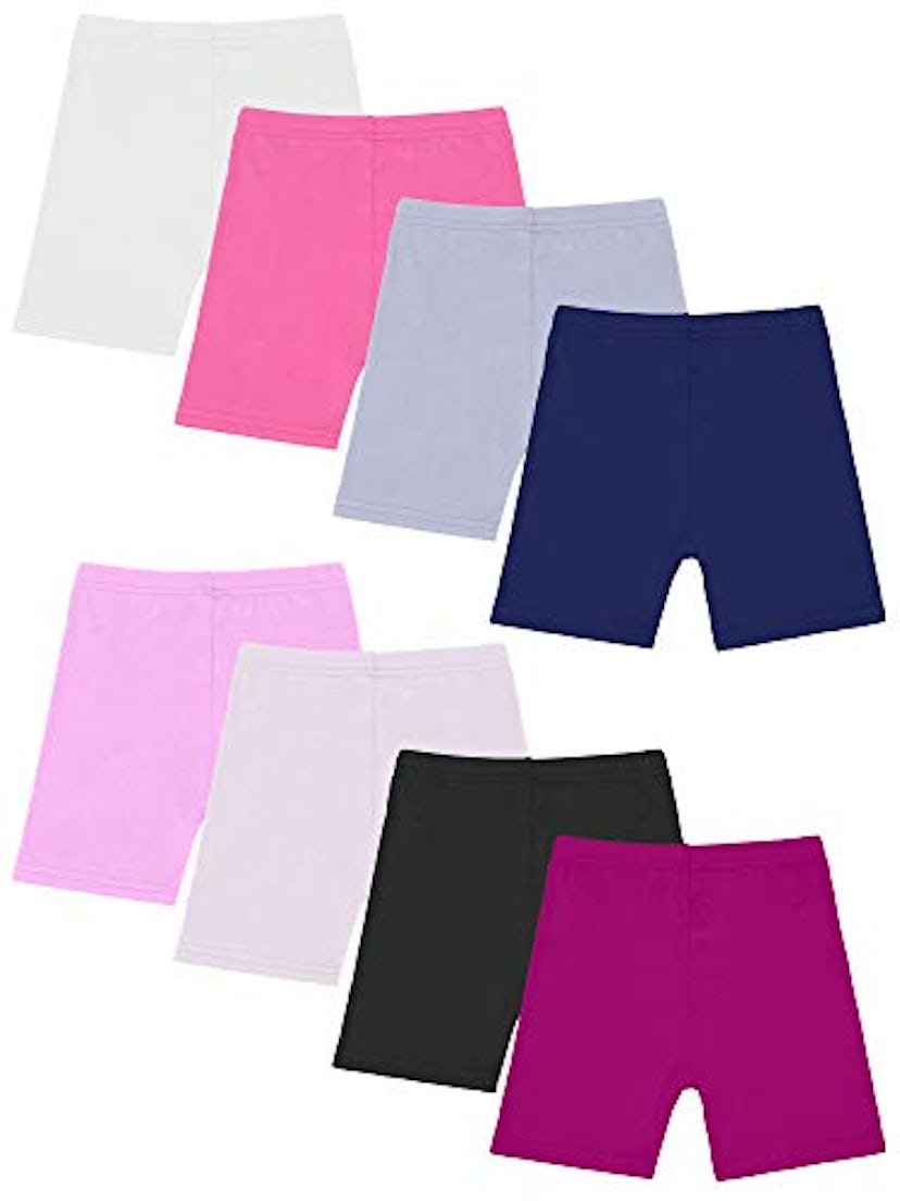 Resinta 8 Pack Dance Shorts